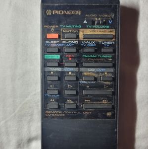 Original Pioneer Audio System Remote Control CU-SA003